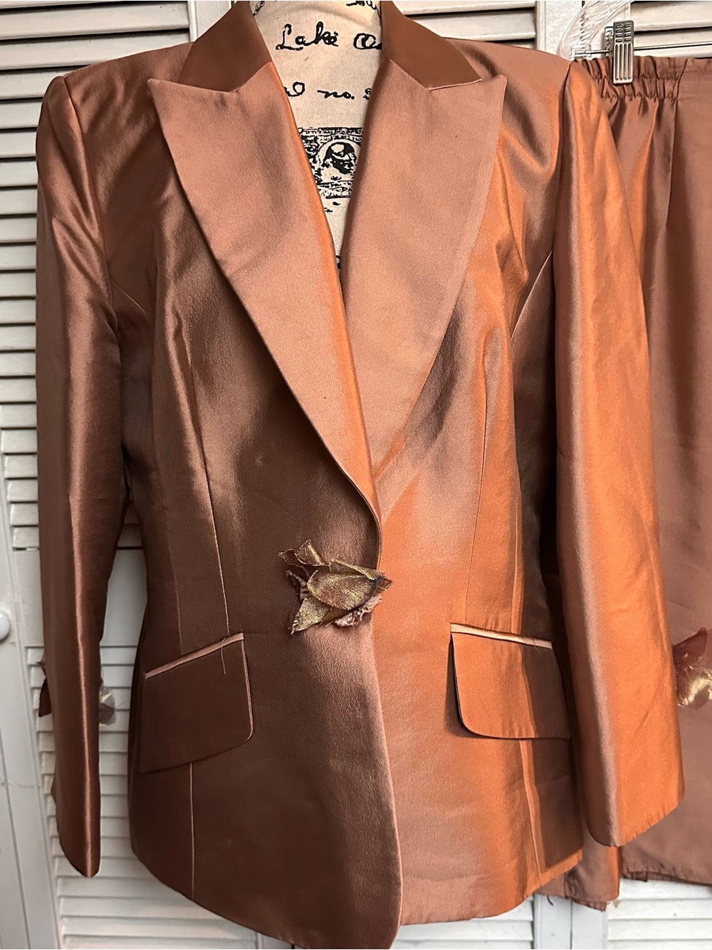 YM Studio New York Skirt Suit Size 12 - Picture 2 of 5